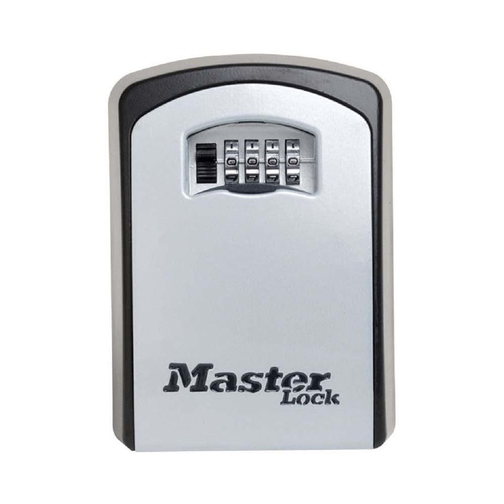 Masterlock Schlüsselsafe Master gross grau-schwarz, hxbxt 146x106x52 Bild 1