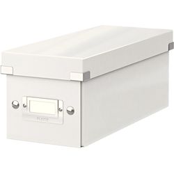 Leitz Scatola da 30 custodie per CD, bianca