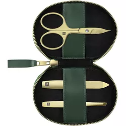 Zwilling Beauty 3-piece nail care set with green nail scissors