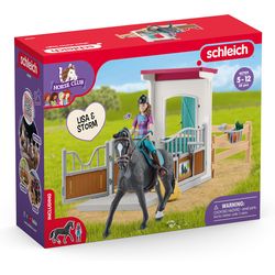 Schleich Horse box with Lisa &amp; Storm