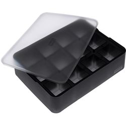 Lurch Stampo per cubetti di ghiaccio Cubo Nero / Trasparente, 4 x 4 cm