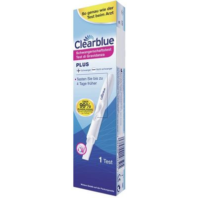 Clearblue schwangerschaftstest mit verfärbender spitze