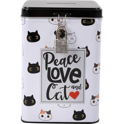 I-total Savings bank with lock XL2031 Cat 15.3x10.6x10.6cm