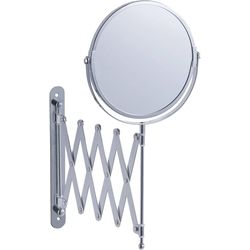 Zeller Present Extendable cosmetic mirror 1x3x wall model ø17cm