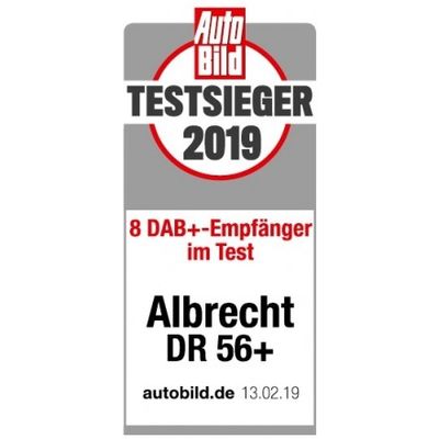 Albrecht DR 56+ DAB+ Autoradio Adapter mit Bluetooth Freisprecheinrichtung DAB+ Service Following Bild 2