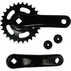 Mustang Guarnitura 28T. 114mm acciaio