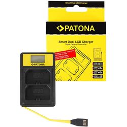 Patona Chargeur USB Smart LCD double Sony NP-FZ100