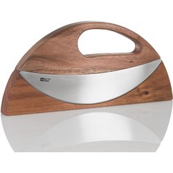 AdHoc Double weighing knife Wave Brown