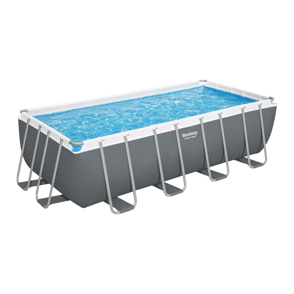 Bestway Frame Pool Komplettset mit Sandfilteranlage 488x244x122 cm