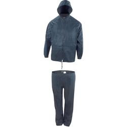 ASATEX Rain set (trousers jacket) navy blue, Gr. XXL