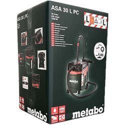 Metabo ASA 30 L PC Nass- und Trockensauger Allessauger 1.250W 602086000