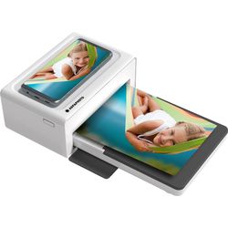 Agfa Fotodrucker AMO46, weiss, 4 Zollx6 Zoll, Bluetooth, 4-Pass Technologie