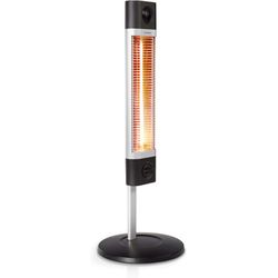 Veito Infrared radiant heater CH1800 XE, black, 1700W, floor standing unit, 2 heat settings