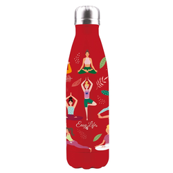 Easy Life Isolierflaschen doppelw. 500ml, Yoga