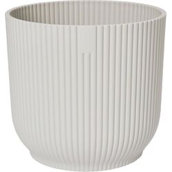 elho Le vibrazioni del vaso si piegano intorno a 22 cm di seta bianca
