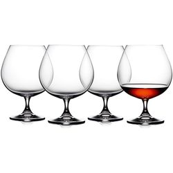 Lyngby Juvel Cognac Glasses Set of 4, 69 cl