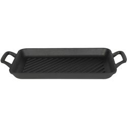 Berlinger Piastra da griglia in ghisa per casa 33,2x22x4,5cm