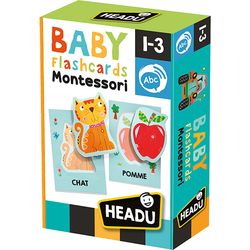 Sombo FR Montessori Flash Cards Mes premières Flash Cards 1-3 ans FRANZÖSISCH