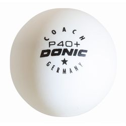 Donic Tischtennisball P40+ weiss 6 Stk. (1Stern)