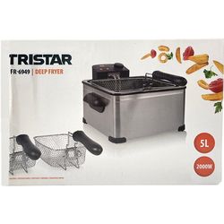 Tristar FR-6949 5 liter cold zone deep fryer 2,000 watts stainless steel