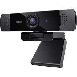 Aukey Stream Webcam 1080P Dual Mic PC-LM1E nera, USB 2.0