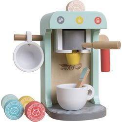 OWL & FOX Wood Coffee Machine Set FSC
