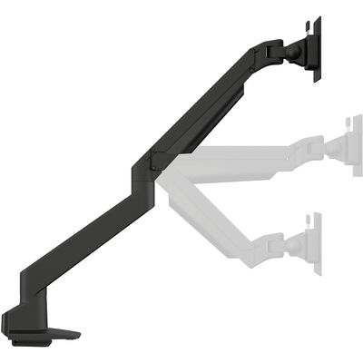 Multibrackets Support d&#39;ascenseur pour table + barre transversale Duo 2 à 7 kg - Blanc Bild 3