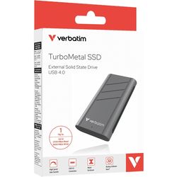 Verbatim SSD esterna TurboMetal 1000 GB