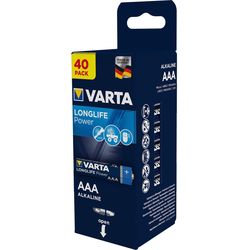 Varta Battery Longlife Power AAA 40 pieces