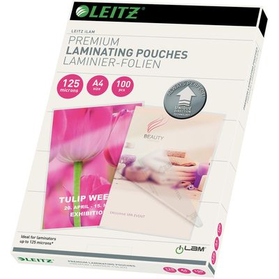 Leitz Laminating film A4, 125 µm, 100 pieces, glossy