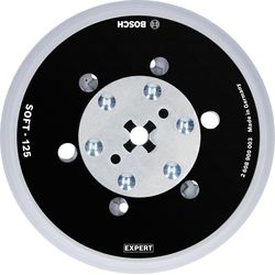 Bosch Professional Piastra di supporto universale EXPERT Multihole, 125 mm, Morbida
