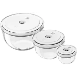 Zwilling Set di 6 ciotole sottovuoto Fresh &amp; Save Bowls, vetro