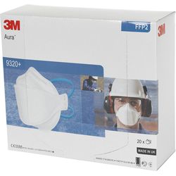 3M Atemschutzmaske Aura 9320+, FFP2 NR D, 20 Stk