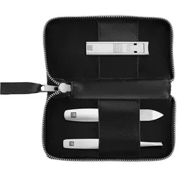 Zwilling Beauty Set di cura delle unghie 3 pezzi con tagliaunghie nero
