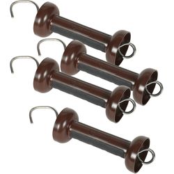 Gallagher Gate end handle soft-touch for wire in 4 pieces terra