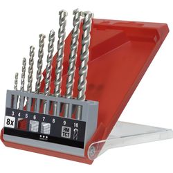 kwb Set di punte per pietra 3-10 mm 8 pezzi