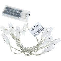 Cocon Catena luminosa Catena luminosa LED Clip, 120 cm