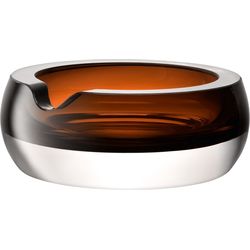 LSA International Whiskey Club ashtray Ø17cm dark brown