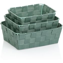 Kela Portautensili da bagno Alvaro 3 pezzi, verde lime