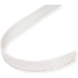 Velcro ® ONE-WRAP® Klettbandstreifen unperforiert auf Rolle, 20mm, weiß, 25 m