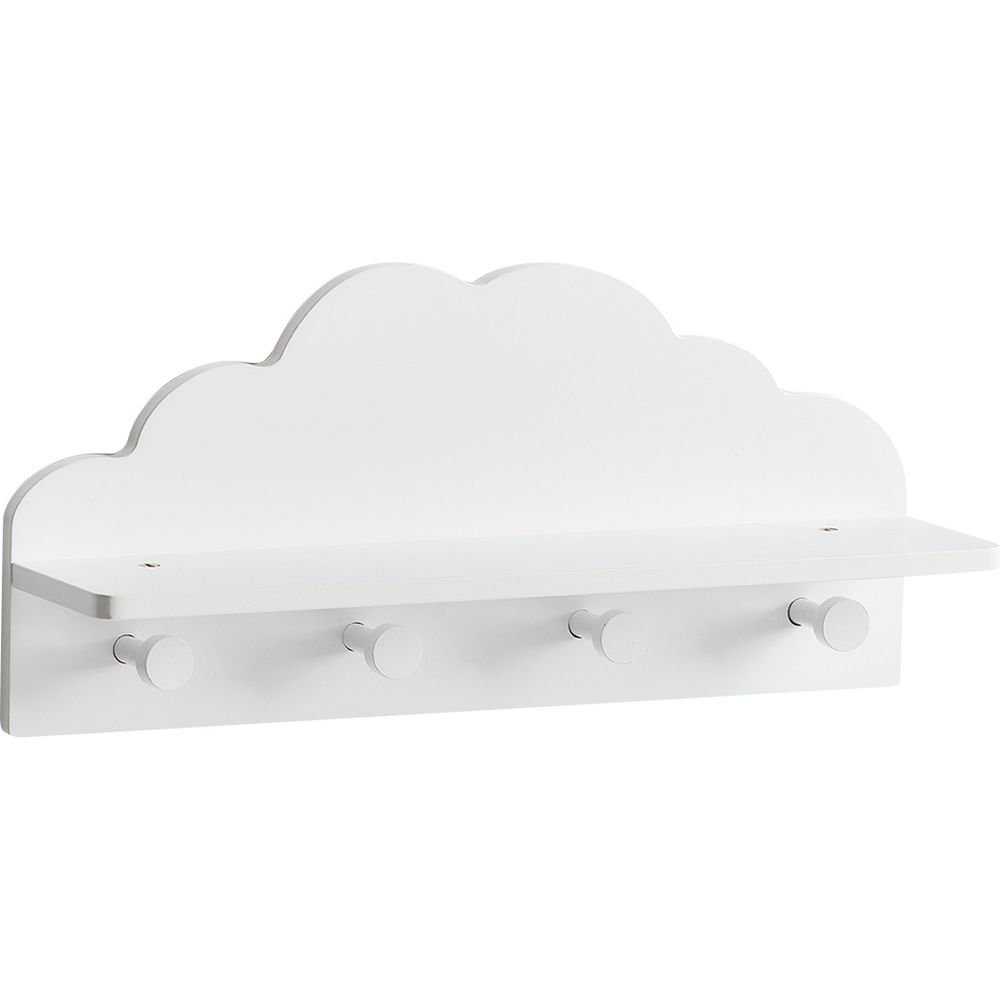 Zeller Present Children&#39;s wardrobe cloud MDF white 48x12x22cm Bild 1