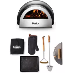 Delivita Set Wood Fired Cooking Collection noir