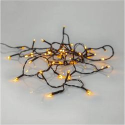 Star Trading Catena luminosa LED dorata 280 cm, 40 lampadine