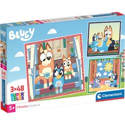 Clementoni Puzzle Bluey 3x48 pcs. 3 different designs 20.5x21 cm