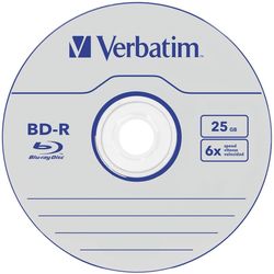 Verbatim BD-R 25 GB, Spindel (50 Stück)