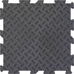 Multyhome Base plate Alpha Tile 30 x 30 cm, black pack of 10