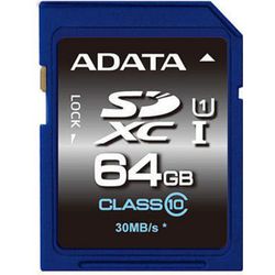Adata Carte SDXC Premier UHS-I U1 64 Go