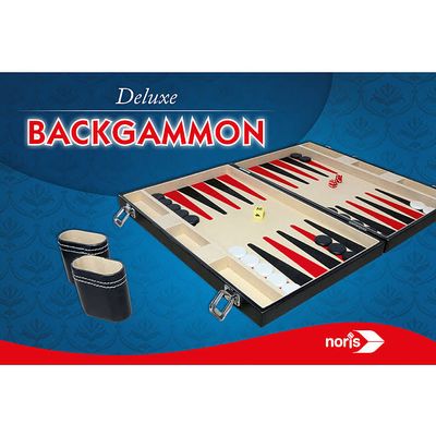 Noris Deluxe backgammon case Bild 4