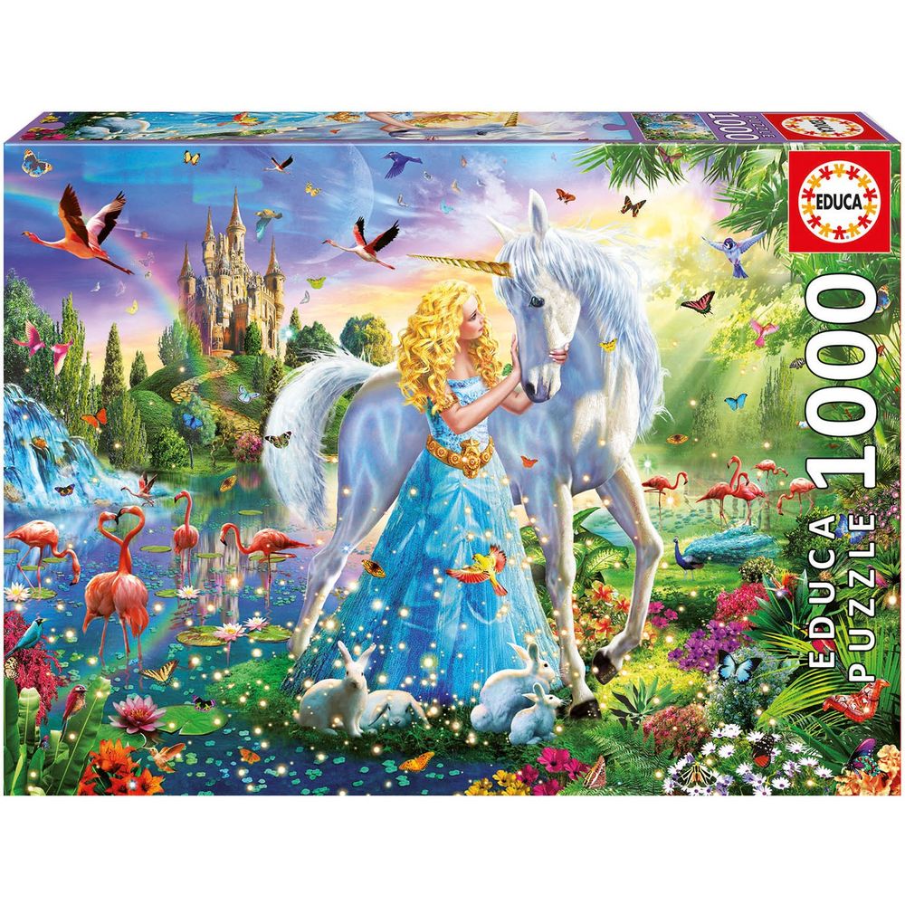 Educa La principessa e l'unicorno (1000 pezzi) - acquista su