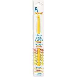 Pony Crochet hook for children size 5, 15 cm